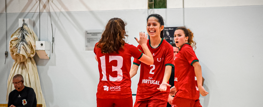 Futsal feminino: Brasil vence Portugal num jogo com final